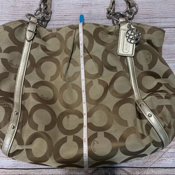 Coach Alexandra Outline Opt Art Tote Bag - Picture 12 of 15